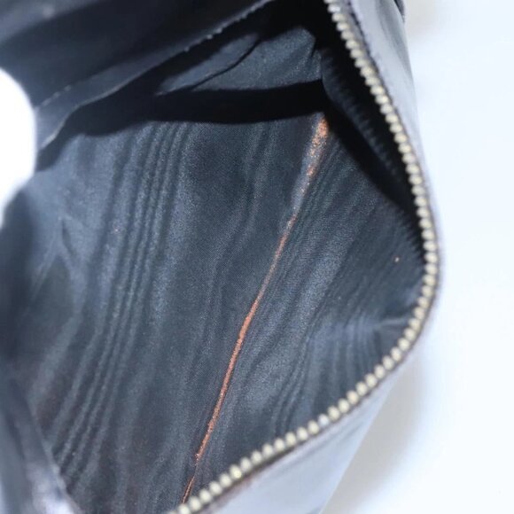 GUCCI Web Sherry Line Shoulder Bag Leather Black Red Green - Picture 14 of 16